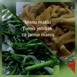 Tumis jembak vs ca jamur manis