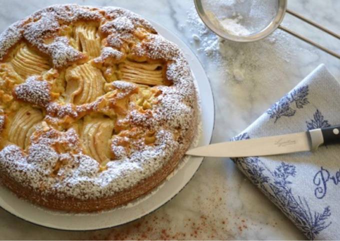 Modo semplice a Preparare Fatto in casa super veloce Torta di Mele