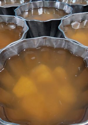 A picture of Winter Melon Lemon Agar Jelly.