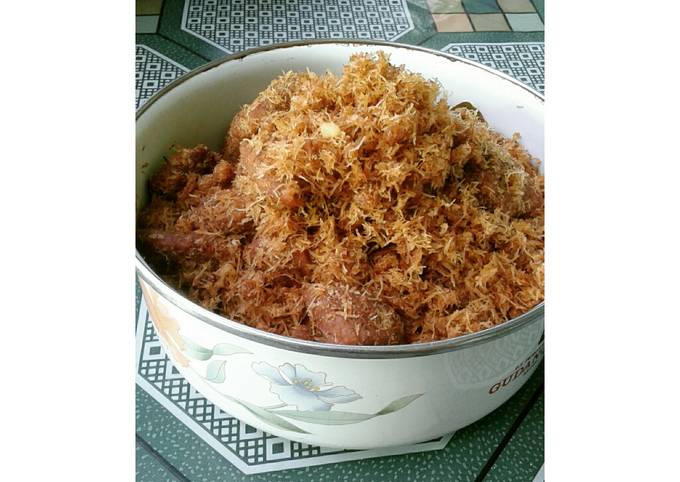 Ternyata ini lho! Resep mudah membuat Serundeng daging dijamin sesuai selera