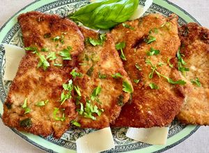 Une photo de Escalope de dinde à la milanaise