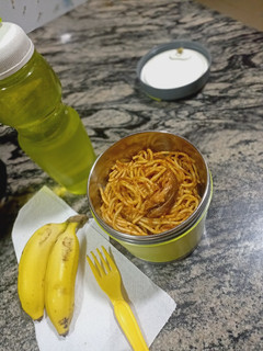 A picture of Peanut butter Pasta.