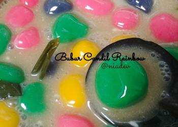 Resep Baru Bubur Candil ketan Rainbow Yummy Mantul