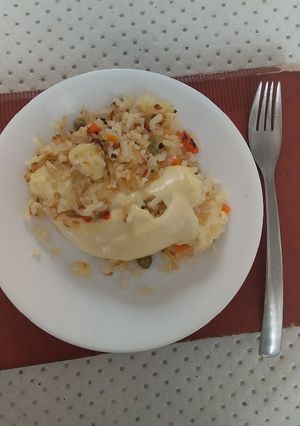Una foto de Arroz al Queso🧀