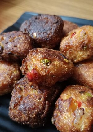 A picture of Leftover Potato Bread Cutlet.