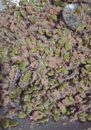 Foto resep Botok teri pete china Ai #indonesiamemasak