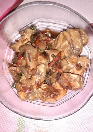 Foto resep Ayam tumis pedas sederhana