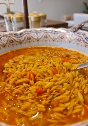 صورة لوصفة شوربة لسان العصفور