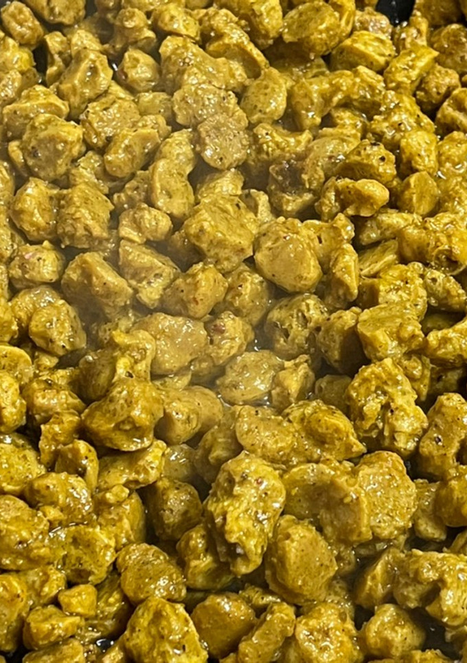 Una foto de Pinchitos morunos veganos express