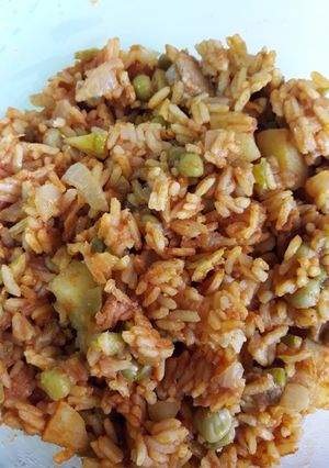 Una foto de Guiso de arroz