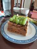 Bánh mì kẹp nutella (có nho)