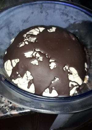 Una foto de "Volcán" helado