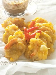 Foto resep Bakwan udang jagung