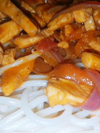 Recipe Tandori chicken chow mein the So Delicious Tasty