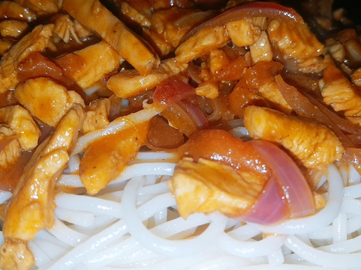 Recipe Tandori chicken chow mein the So Delicious Tasty