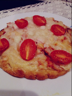 Φωτογραφία της συνταγής Η "κάλπικη" πίτσα 🍕