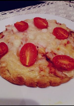 Φωτογραφία της συνταγής Η "κάλπικη" πίτσα 🍕