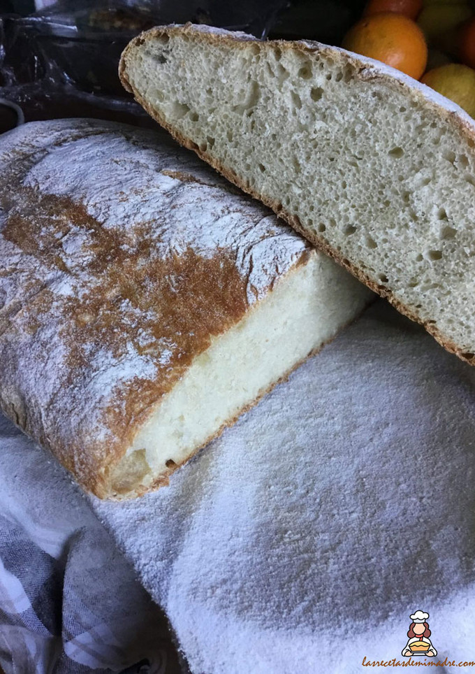 Una foto de Pan con prefermento