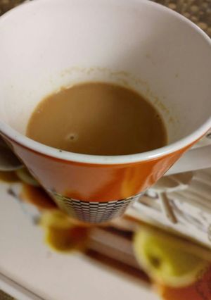 A picture of Jaggery Tea.