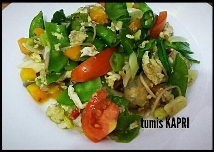 Tumis kapri