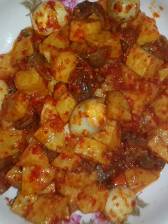 Foto resep Sambel goreng kentang ampela ayam & telur puyuh