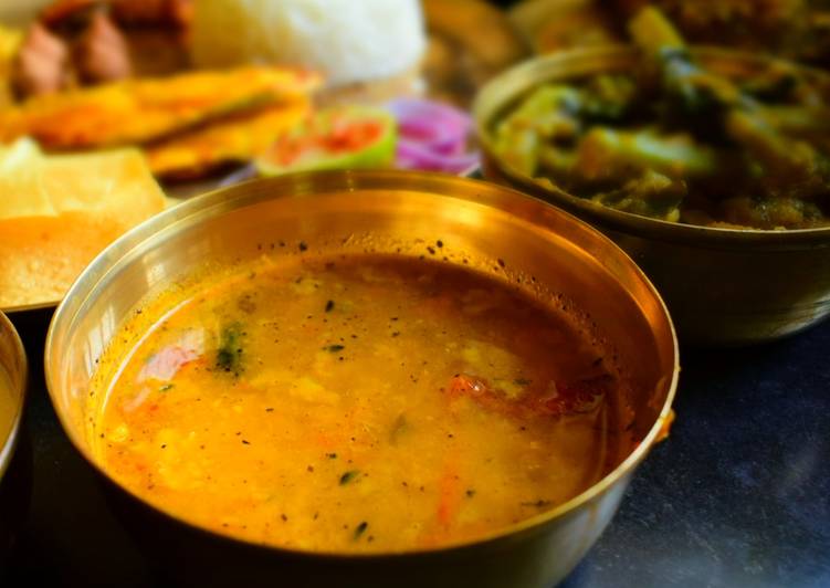 Steps to Prepare Award-winning Bengali Veg Moong Dal