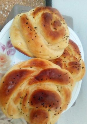 صورة لوصفة بريوش الوردة