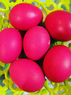 Foto resep Telur merah ulang tahun