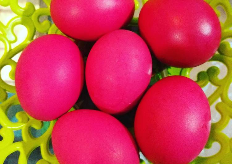 Resep Telur merah ulang tahun yang Sempurna