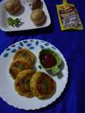Aalu Poha cutlets