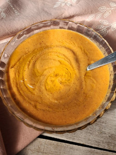 Una foto de 🥘 Salsa romesco para pastas, carnes, pescado.... 🥘