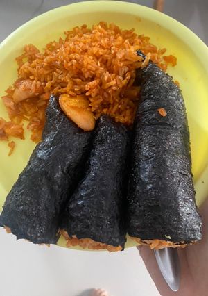 รูปของ ข้าวผัดซอสเกาหลี(ประยุกต์)