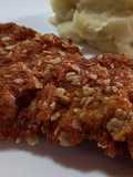 Milanesa de cerdo crocante