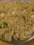 Zöldséges rizs 🍚 brokkolival 🥦, karfiollal 🌸 és vöröshagymával 🧅