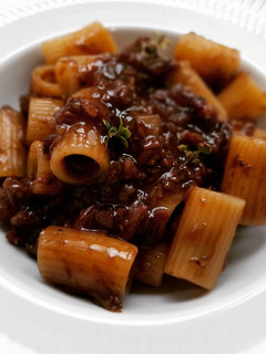 Una foto de Rigatoni en salsa de rabo de ternera