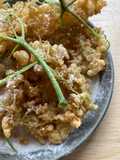 GF Elderflower fritters