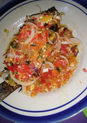 Foto resep Ikan Mas Sambel Matah Rumahan