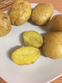 Una foto de Patatas Cocidas al microondas