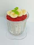 Banana Berry Jam Overnight Oats