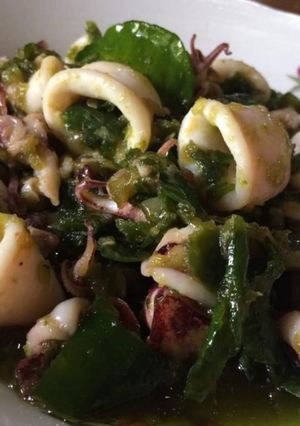 Foto resep Cumi cabe ijo