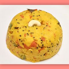 A picture of Healthy Breakfast- Rava Upma.