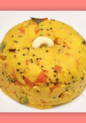 A picture of Healthy Breakfast- Rava Upma.