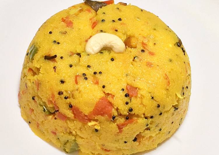 Recipe of Favorite Healthy Breakfast- Rava Upma