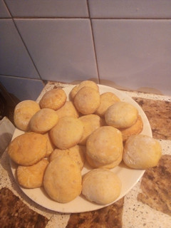 Una foto de Scones dulces