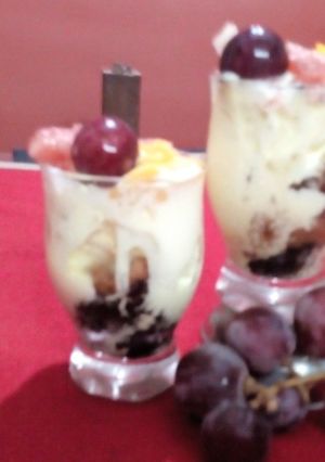 A picture of Fruit trufle.