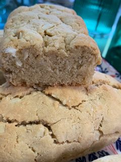 Una foto de Pan Keto con queso Crema