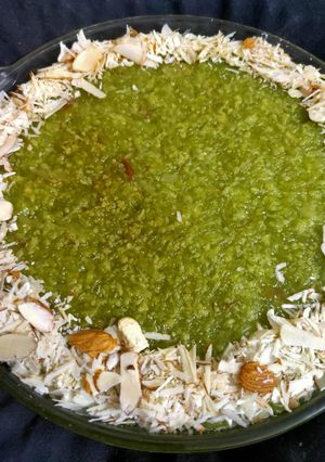 A picture of Bottle gourd Halwa.