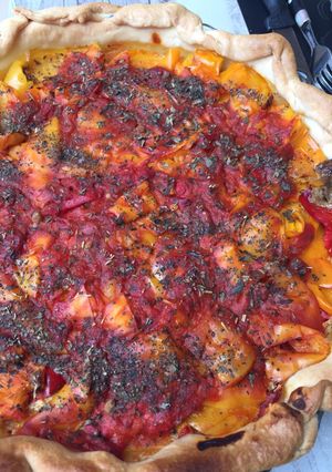 Une photo de Tarte au poivron