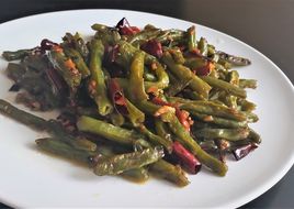 快炒-乾煸四季豆【10分鐘】【川味】【家常菜】【下飯】