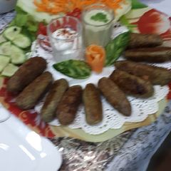 A picture of Chicken haryali kebab.